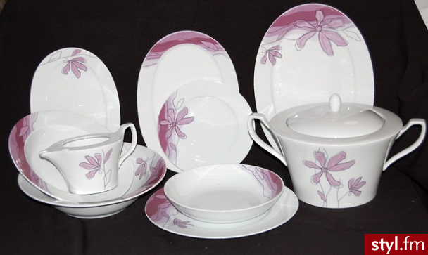 Porcelana chodzież serwis obiadowy 12 os venus 7155 - Pozostałe Biżuteria Moda