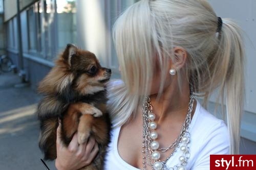 Blond Rozpuszczone Proste Na co dzień Średnie Fryzury
