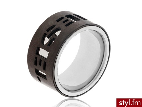PIERŚCIONEK DIESEL  DX0020040517 22 MM - Pierścionki Biżuteria Moda