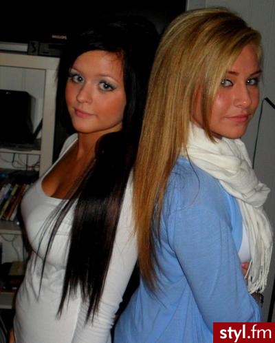 Blond Rozpuszczone Proste Na co dzień Długie Fryzury