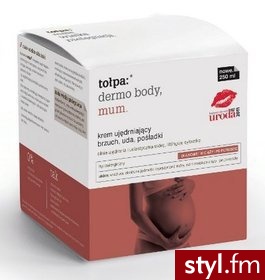 TOŁPA DERMO BODY MUM krem ujędrniający brzuch uda pośladki 250 ml - Body Bielizna Moda