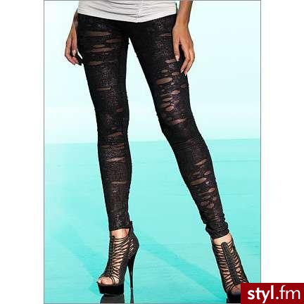 Leginsy Spodnie Moda