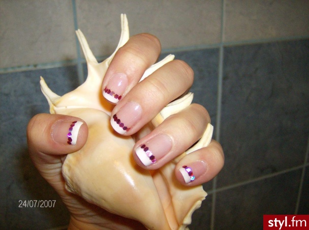French+holo - Paznokcie