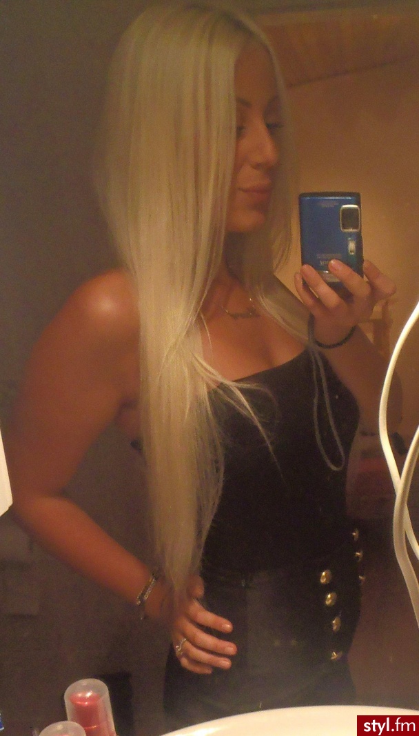 Blond Rozpuszczone Proste Na co dzień Długie Fryzury