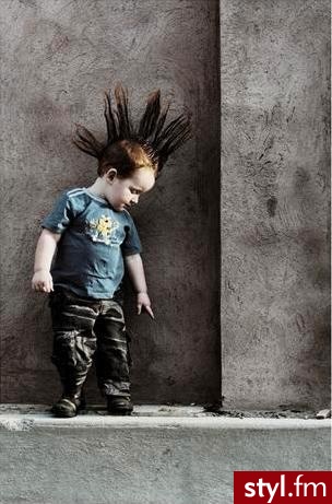 Punk Rock Alternatywne Średnie Fryzury