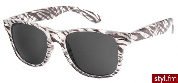 Sunoptic Okulary przeciwsłoneczne zebra S42C (S42C zebra) - Okulary Dodatki Moda