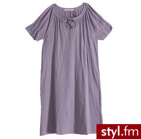 Studio Sukienka letnia fioletowa bawełna rozm. 42 (5904378154325) - Pozostałe Sukienki Moda