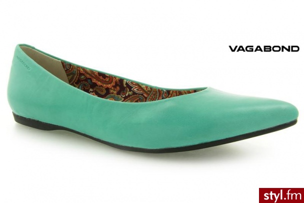 Vagabond LEROC MENTHOL - Balerinki Buty Moda