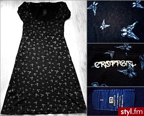 Tunika / sukienka z Croppa. Sprzedaję. :) http://www.mojeciuchy.pl/dane/147013/SUKIENKA_TUNIKA_CROPP_CROPPGIRL_S_EMO_PUNK.html - Pozostałe Ciuchy Moda