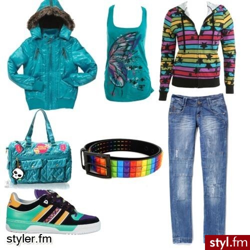 wulkan kolorów. kolorowo - Styler