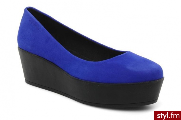 Vagabond KOTURNY Berlin BY VAGABOND (Niebieski) - Koturny Buty Moda