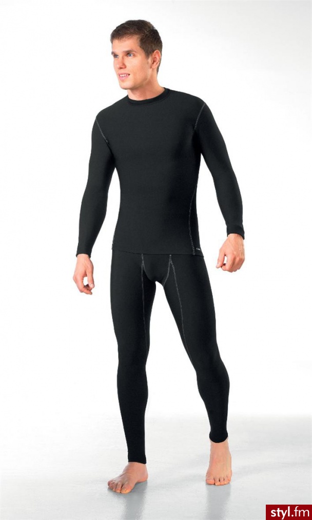 gWinner legginsy Anatomy IV Thermo Line - Leginsy Spodnie Moda