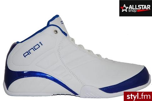 AND1 BUTY ROCKET D1051MWWM Sportowe Biały - Sportowe Buty Moda