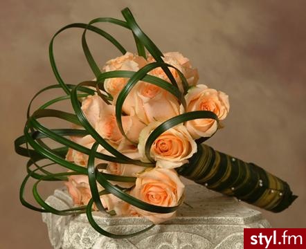 Bukiety ślubne Ślub Moda