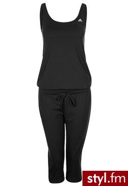 adidas Performance STUDIO PURE ALL IN ONE Dres czarny (G71574) - Bluzki Ciuchy Moda