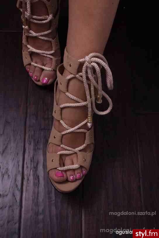 Sandały Buty Moda