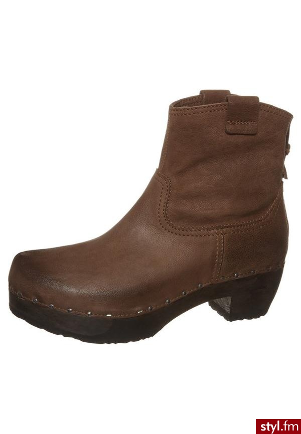 Softclox JOANA Botki kowbojki i motocyklowe brązowy S3237 - Pozostałe Buty Moda