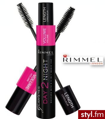Rimmel Tusz Glam Eyes Day 2 Night 9,5 ml - Dzienne Makijaże