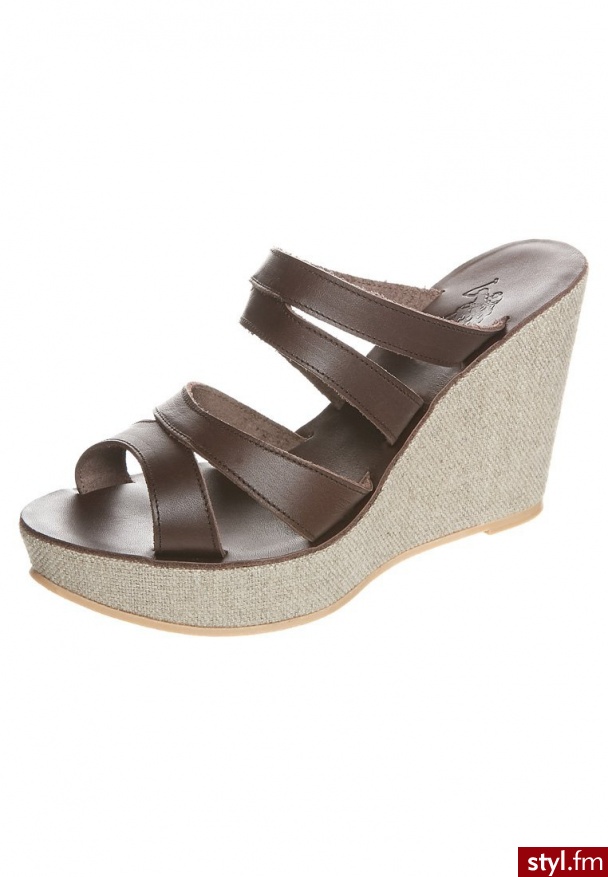 U.S. Polo Assn. DELICE Klapki brązowy HELEN4093S3/L1 - Klapki Buty Moda