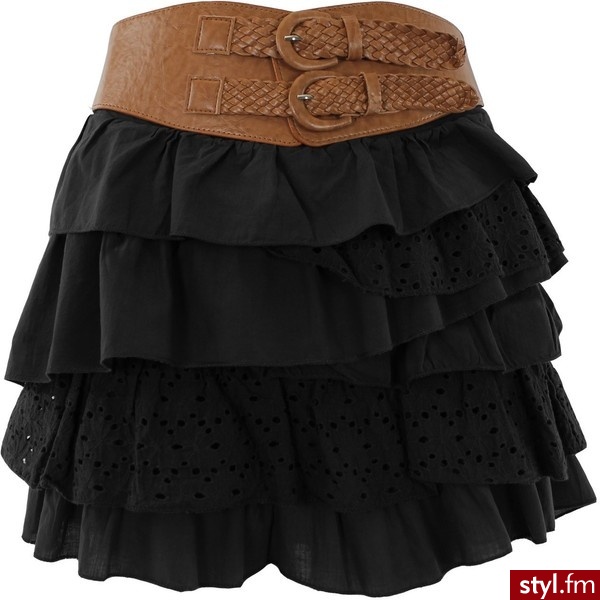 Średnie Spódnice Moda
