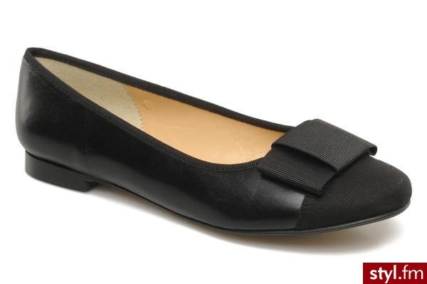 Valensi BALERINKI G2 TOILE W BY VALENSI (Czarny) - Balerinki Buty Moda
