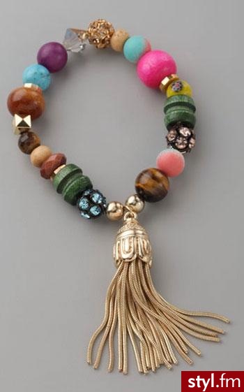 Bop Bijoux, bronsoletka w stylu boho - 100$ - Pozostałe Dodatki Moda