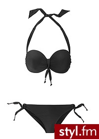 Bonprix Bikini na fiszbinach  967215_214 - Na plażę Bielizna Moda