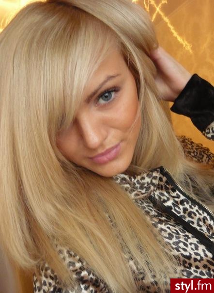 Blond Rozpuszczone Proste Na co dzień Długie Fryzury