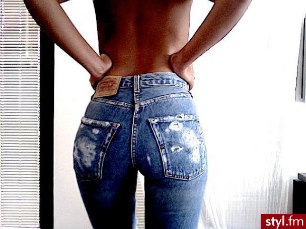 Jeansy Spodnie Moda