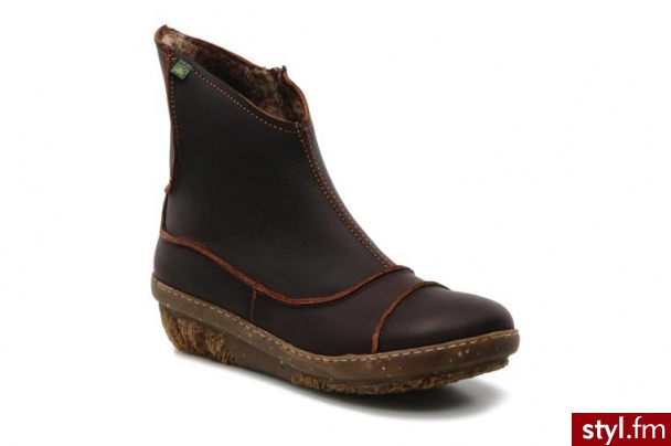 El Naturalista PÓŁBUTY I BOTKI FUNGHI N°380 BY EL NATURALISTA (Brązowy) - Botki Buty Moda