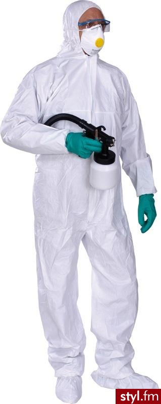 Venitex DT115 KOMBINEzON z WŁÓKNINY z KAPTUREM - Pozostałe Spodnie Moda