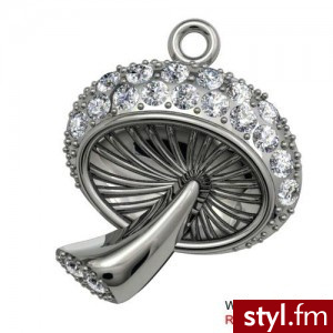 H-S-CHARM 93 srebro 925 rodowane - Wisiorki Biżuteria Moda
