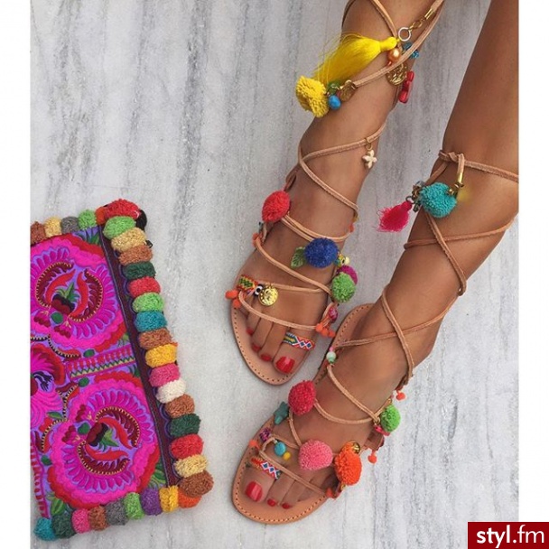 Sandały Buty Moda