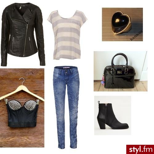 school or party. Strój nadający się do szkoły. Wystarczy zamienić zwykły top na gorset i otrzymujemy świetny outfit na imprezę. :) - Styler