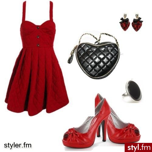 czerwień i czerń - Styler