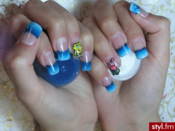 Sponge Bob - Paznokcie