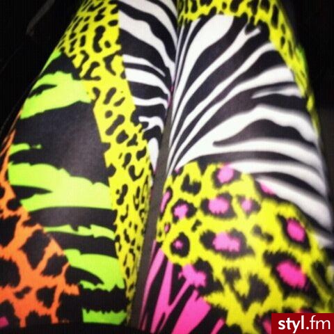 Leginsy Spodnie Moda