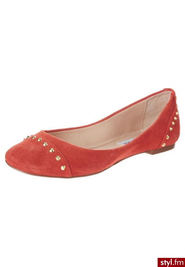 Steve Madden Baleriny czerwony - Balerinki Buty Moda