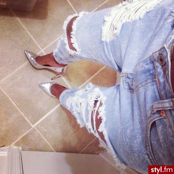 Jeansy Spodnie Moda