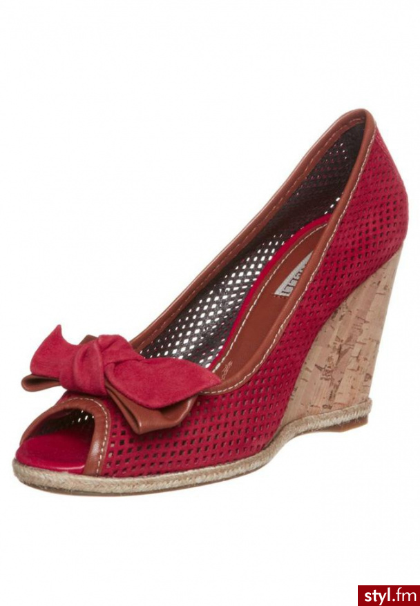 Martinelli TUYI Szpilki Peep Toe czerwony - Szpilki Buty Moda