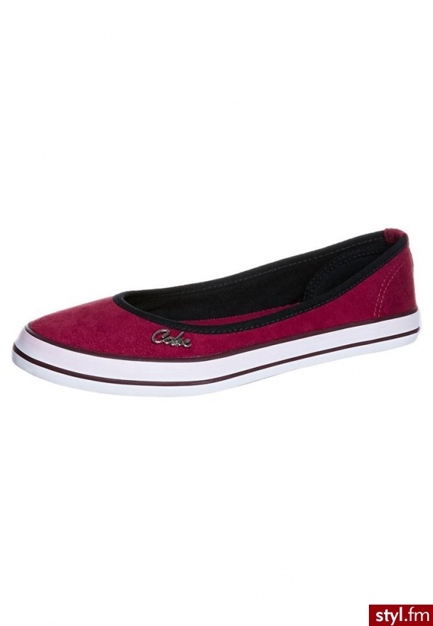Coca Cola SAPATHILA BASIC Baleriny czerwony (cc0243) - Balerinki Buty Moda