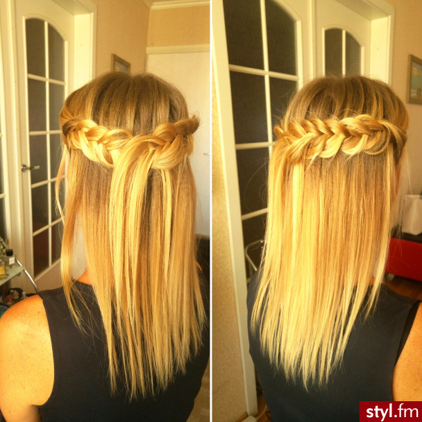 Wieczorowe Długie Fryzury