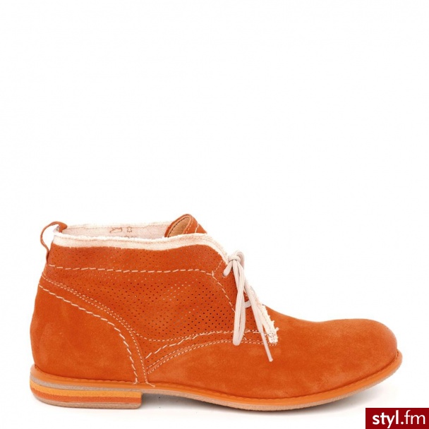 Venezia BOTKI SZNUROWANE 43313201A T-B - Botki Buty Moda