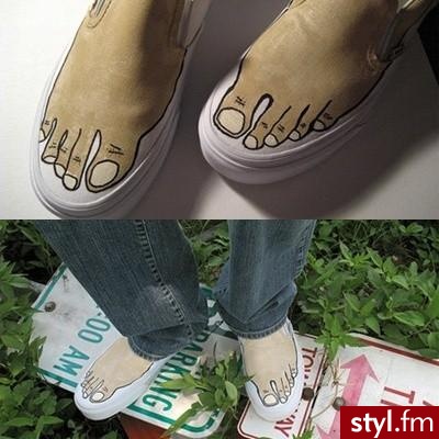 Berefoot Sneakers- Vans :) - Pozostałe Buty Moda