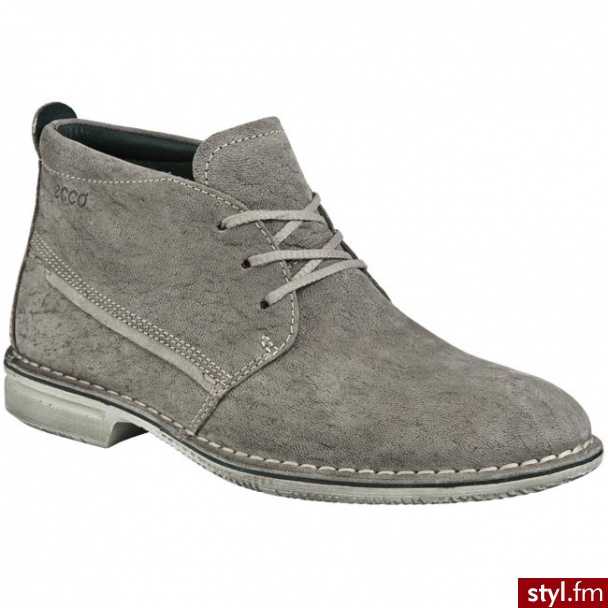 ECCO Trzewiki Adar 63050482459 Moon Rock - Kozaki Buty Moda