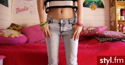 Jeansy Spodnie Moda