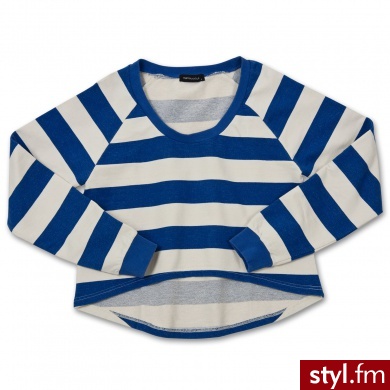 MAMA LICIOUS Bluzka dla kobiet w ciąży SANE mazarin blue niebieski - Tuniki Ciuchy Moda