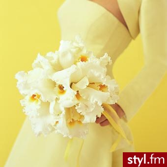 Bukiety ślubne Ślub Moda
