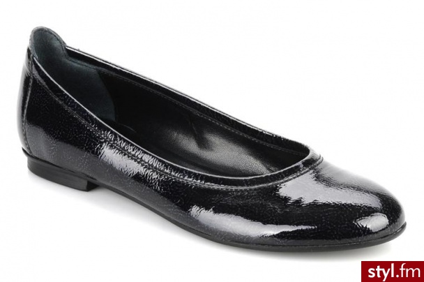 Georgia Rose BALERINKI CECILIE BY (CZARNY) (Czarny) - Balerinki Buty Moda