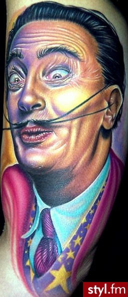 salvador dali  - Tatuaże
